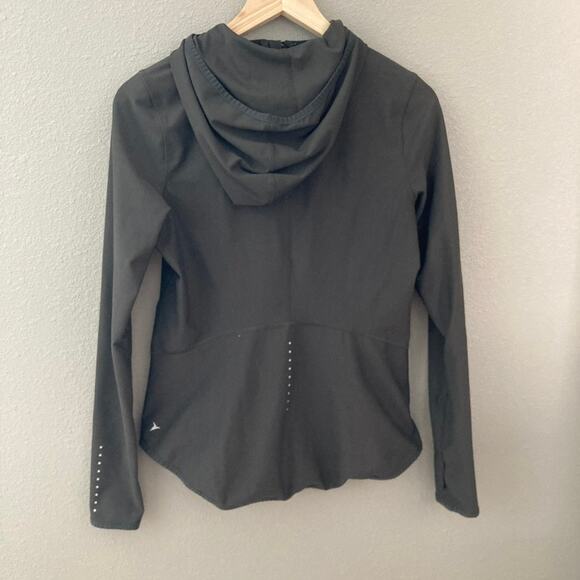 Old Navy Active Full Zipper Track Running Jacket - Black - Small - Picture 4 of 7